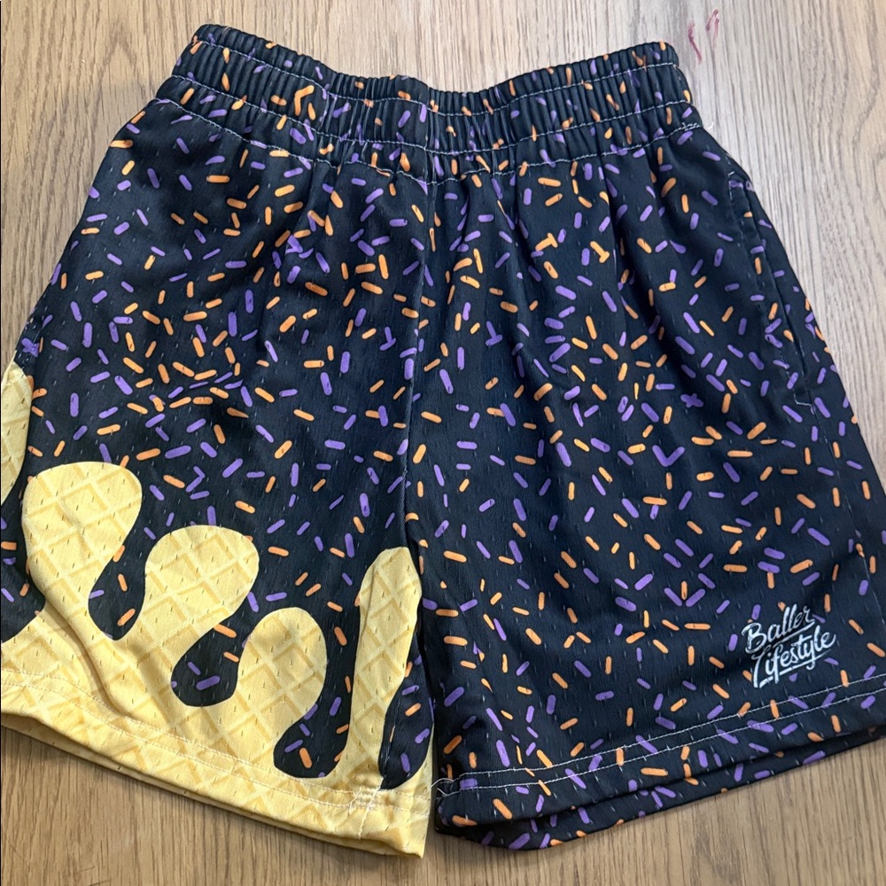 Baller Lifestyle Boys Sprinkle Shorts